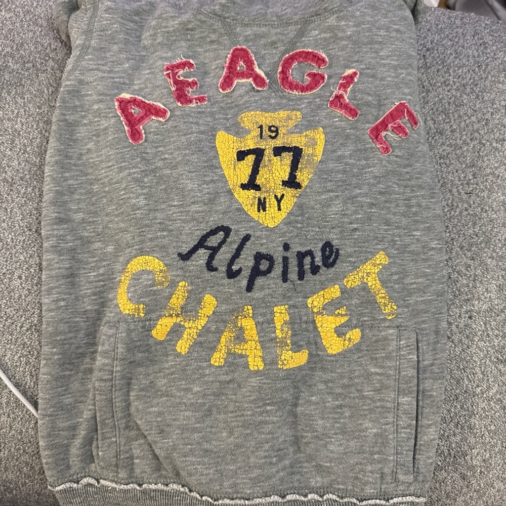 American Eagle Outfitters Gray Hoodie